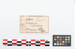 Etikett zu Bronzebrillenfibel (NHMW-PRAE-025675)
